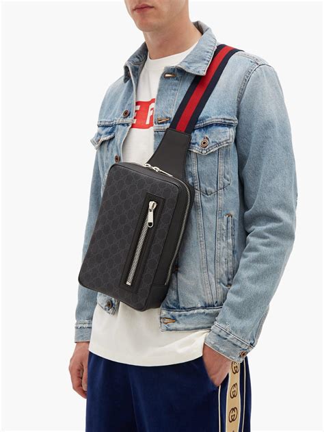 gucci mens tote bag|gucci men cross body bag.